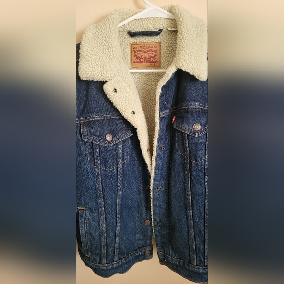 Levi's Blue Denim Jacket for Women - Picture 5 of 13